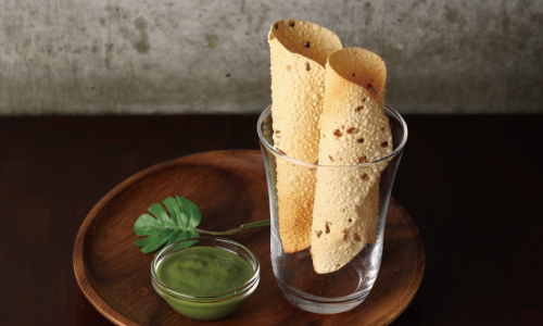 パパル（2pc） 自家製ミントソース付