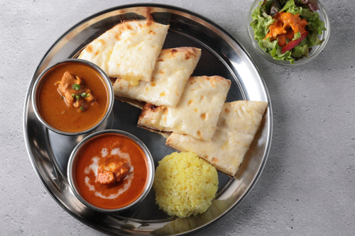 チーズナンカレーセット